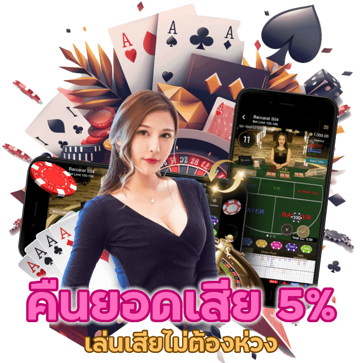 SEXY168CASINO คืนยอดเสีย 5% ทุกสัปดาห์